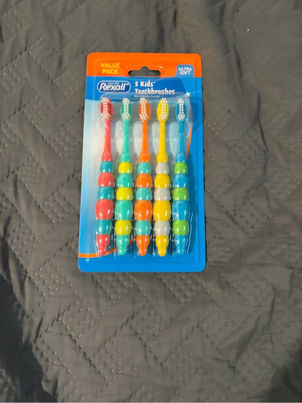 Kids Colorful Toothbrush Pack - Multicolor